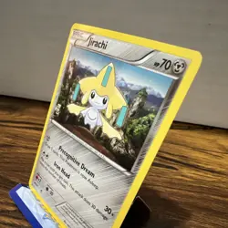 Pokemon Jirachi XY195 Promo Holo Basic Card Iron Head 70HP XY Set English - Image 3