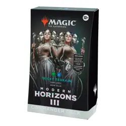 Magic The Gathering Modern Horizons 3 Commander Deck Tricky Terrain 100Card ... - Image 1