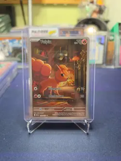 Vulpix 138/132 Illustration Rare Full Art Pokemon Card NM - Image 1