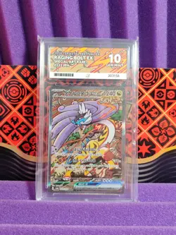 Pokemon TCG Raging Bolt EX Festival Card 222/187 SAR SV8a Terastal Ace 10 - Image 2