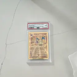 Pokemon TCG 2021 Celebrations Charizard Metal Card 004/102 Holo PSA 9 - Image 3