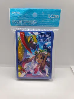 Pokemon Center Japan Card Sleeves Iris & Haxorus 64 Count New - Image 1