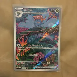 Pokemon Card - Gloom 198/197 Illustration Rare Obsidian Flames - Image 1