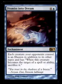 Dismiss into Dream LP Light Play Magic 2014 MTG [11796] - Image 1