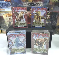 Magic the Gathering Exodus Precon COMPLETE SET SEALED - Image 1