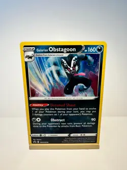 Galarian Obstagoon SWSH059 Holo Promo Sword & Shield Promo Pokemon Near Mint - Image 1