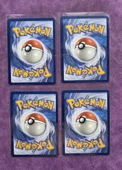 Pokemon 4X Buddy Buddy Poffin Holo Gym Promo Asia Stamp Playset 144/162 M-NM - Image 2