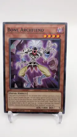 Bone Archfiend SDCK-EN003 Structure Deck: The Crimson King Yu-Gi-Oh - Image 1