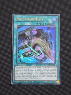 YUGIOH Nightmare Pain 25LP-EN005 Ultra Rare - Image 1