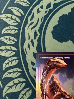 Sparktail The Lightning Ferret M Formless Foil Wonders Of The First Legendary - Image 2