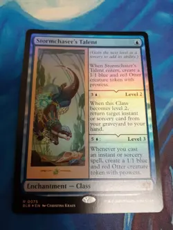 MTG Talent for Arashi English Foil NM Rare Card - Image 1