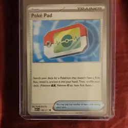 Pokemon Poke Pad Trainer Item Card ASC 198/217 2026 English - Image 1