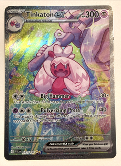 Pokemon TCG Tinkaton EX Scarlet & Violet Paldea Evolved Holo Card 262/193 - Image 1