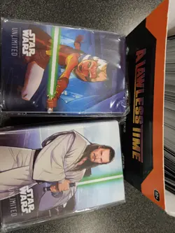 Star Wars Unlimited Damage Pad Black, Promo Deck Boxes, Acrylic Tokens, Card Lot - Image 2