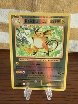Raichu 36/108 - XY Evolutions - Reverse Holo Rare Pokemon Card Near Mint/MINT - Image 1