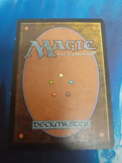 MTG The Barren Land Japanese Magic Gathering Card Play Used - Image 2