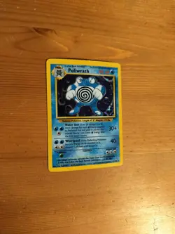 Poliwrath 13/102 Unlimited Base Set Holo Pokemon Card LP - Image 1
