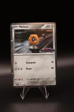 Meltan (Stellar Crown Stamped) 102/142 Holo Misc Cards & Products Pokemon NM - Image 1