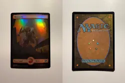 Mountain (284) - Full Art 284 MTG The Brothers' War Foil - Image 3