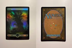 Forest (287) - Full Art 287 MTG The Brothers' War Foil - Image 3