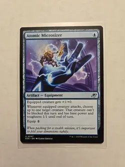 Atomic Microsizer - Edge of Eternities - NM - MTG Magic - Uncommon - Equipment - Image 1