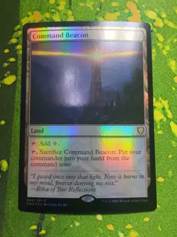 1x Command Beacon - Foil Light Play MTG Magic - Kid Icarus - - Image 1