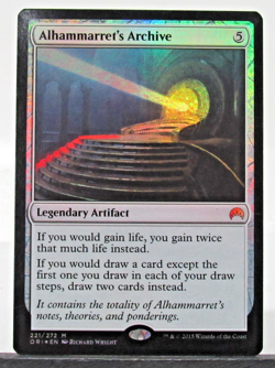 MTG FOIL Alhammarret's Archive Magic Origins MP Magic the Gathering - Image 1