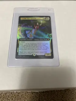 Aerith, Last Ancient Extended Art FOIL Final Fantasy Magic The Gathering RARE - Image 1