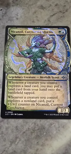 Nicanzil, Current Conductor (Showcase) The Lost Caverns of Ixalan Regular MTG NM - Image 1