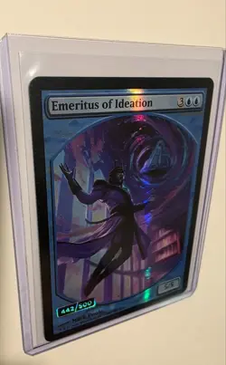 Emeritus of Ideation MTG Magic: The Gathering SOS Serialized Foil 442/500 - Image 4