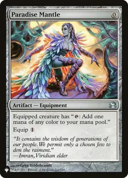 NM MTG PARADISE MANTLE THE LIST REPRINTS MYSTERY BOOSTER 2 - Image 1