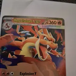 Mega Charizard Y ex 022/217 Ascended Heroes English Pokemon TCG - Image 3