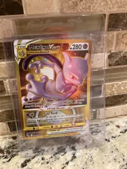 Mewtwo Vstar Pokemon Card From Pokemon Go Set. Great Condition!!! - Image 1