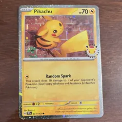 Pikachu (Pokemon Day 2026) 051/162 Swirl - Image 1
