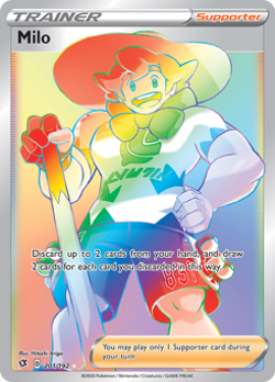 Milo (Secret) - Rebel Clash Near Mint Pokemon TCG - Image 1