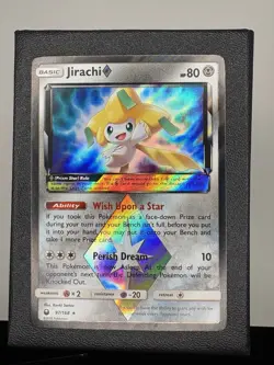 Jirachi 97/168 Celestial Storm Prism Star Prism Rare Holo Card Pokemon TCG NM - Image 1