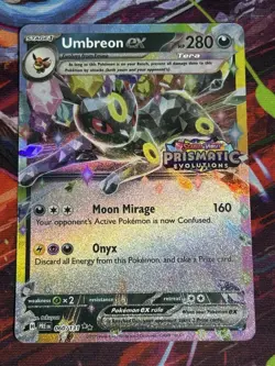 Umbreon ex - 060/131 - Prismatic Evolutions Stamped Promo - NM - Pokemon TCG - Image 1