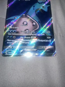 Lapras GX (Full Art) 139/149 SM Base Set Holo Sun & Moon Pokemon - Image 2