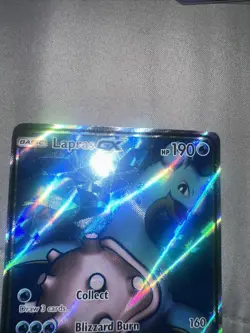 Lapras GX (Full Art) 139/149 SM Base Set Holo Sun & Moon Pokemon - Image 3