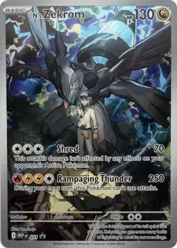 N's Zekrom - 031 - Mega Evolution Promos Near Mint Pokemon TCG - Image 1