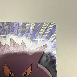 Pokemon Topps Gengar #94 Silver Holo Foil TV Animation Edition MP - Image 3