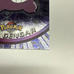 Pokemon Topps Gengar #94 Silver Holo Foil TV Animation Edition MP - Image 4