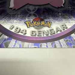 Pokemon Topps Gengar #94 Silver Holo Foil TV Animation Edition MP - Image 5
