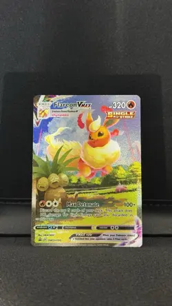 Flareon VMAX SWSH180 Black Star Promo Pokemon Near Mint - Image 1