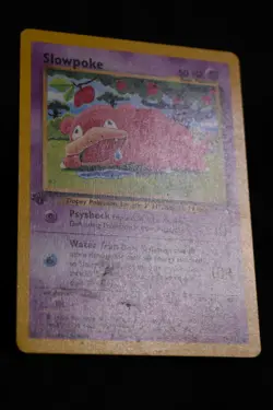 Slowpoke 1st Edition 73/111 LP Neo Genesis Regular Common Pokemon TCG - Image 3