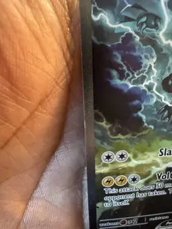 Pokemon TCG SV Black Bolt Zekrom ex #166/086 Side Damage - Image 2