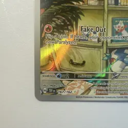 Pokemon TCG Litten Illustration Rare Holo 167/162 SV05 Basic 70 HP Makura Tami - Image 5