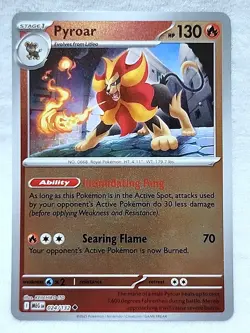 Pyroar Reverse Holo 024/132 Uncommon Destined Rivals Pokemon TCG - Image 1