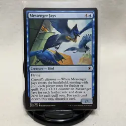 MTG Magic The Gathering Messenger Jays 35 Conspiracy: Take the Crown Regular LP - Image 1