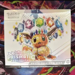 Pokemon Prismatic Evolutions Elite Trainer Box ETB ✅Sealed ✅No Rips Or Tears. - Image 1